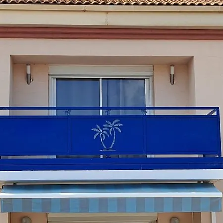 Daire Palmier Bleu Front De