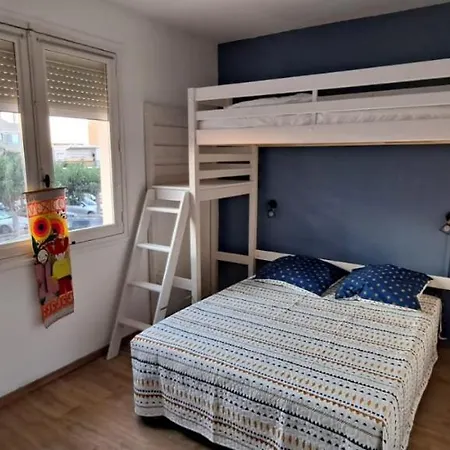 Apartament Palmier Bleu Front De Valras-Plage