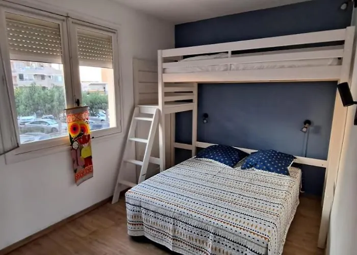 Appartement Palmier Bleu Front De Valras-Plage